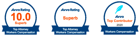 Avvo Rating 1.0 - Top Attorney Workers Compensation